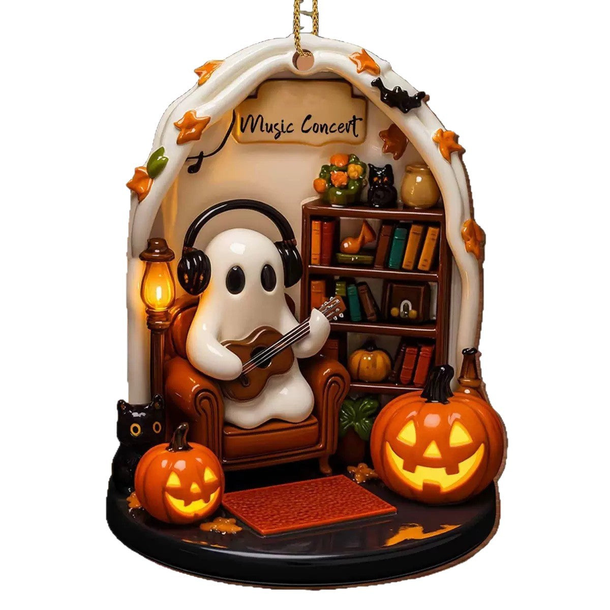 Mini Décoration Halloween – Coin Lecture Hanté 🎃
