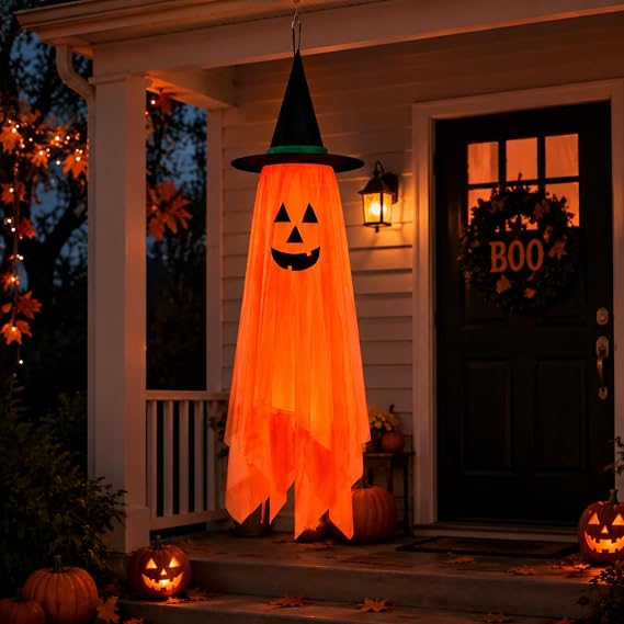 Hanging Ghost — 39.4" Midnight Apparition