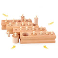 Jeu Montessori en Bois – Cylindres Éducatifs