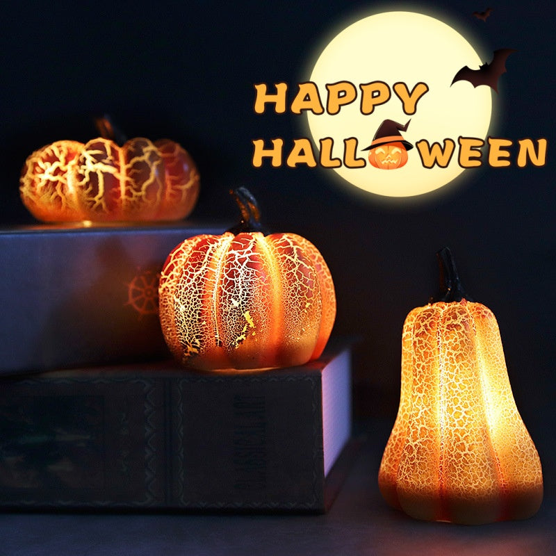 Amber Pumpkin Lantern