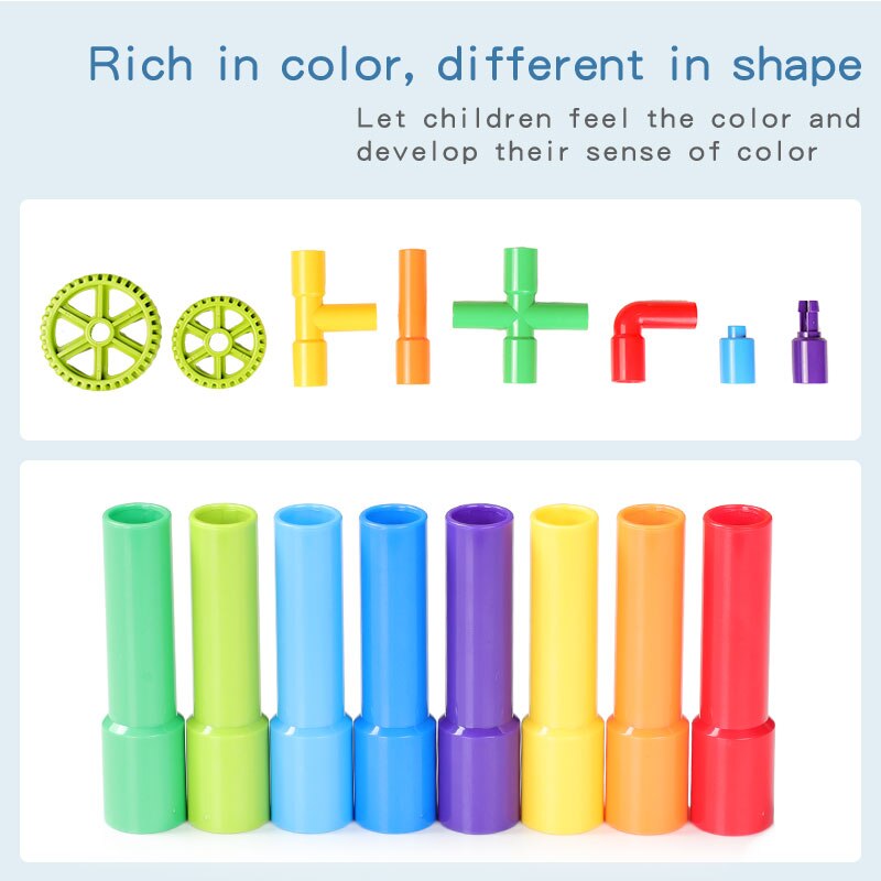 Kit de Construction STEM – Tuyaux & Connexions