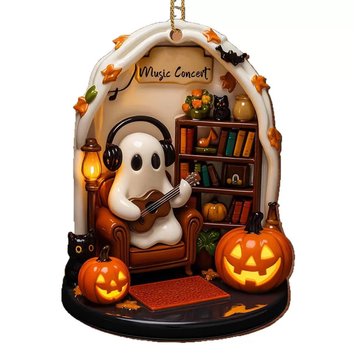 Mini Décoration Halloween – Coin Lecture Hanté 🎃