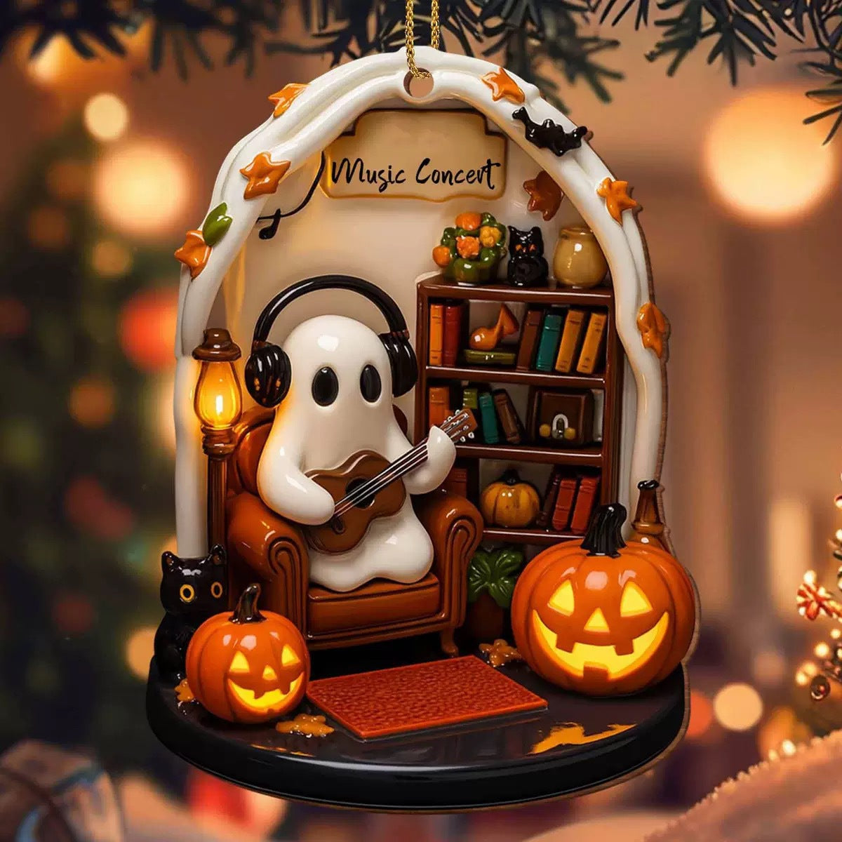 Mini Décoration Halloween – Coin Lecture Hanté 🎃