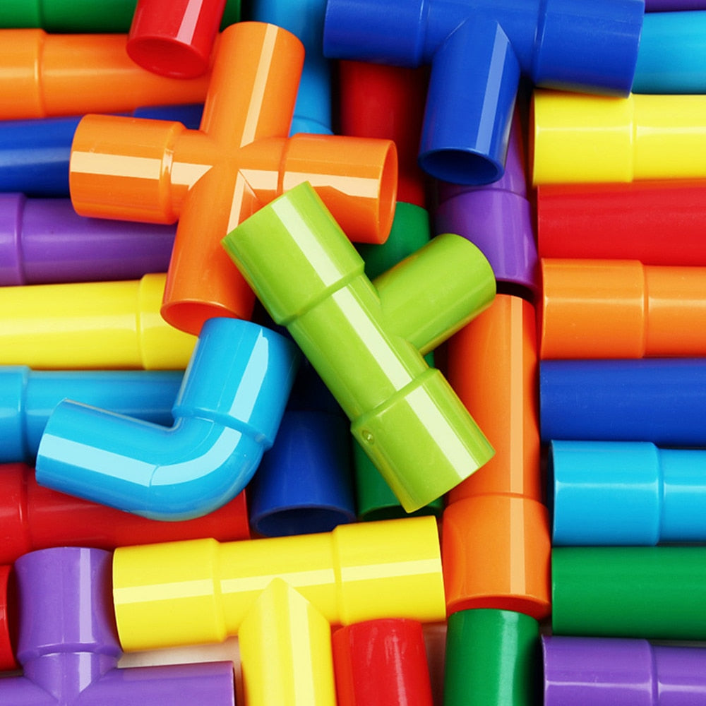 Kit de Construction STEM – Tuyaux & Connexions
