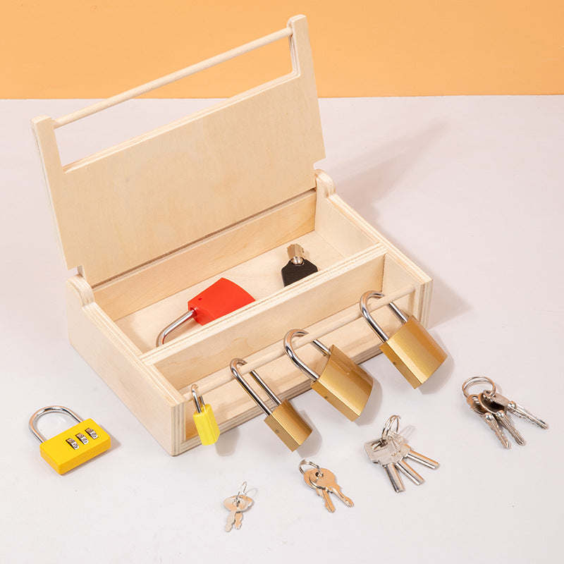 Jeu Montessori des Serrures – Motricité & Logique