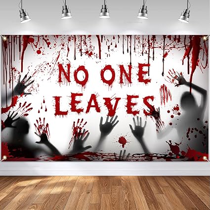 Bloody Halloween Backdrop — product image 1