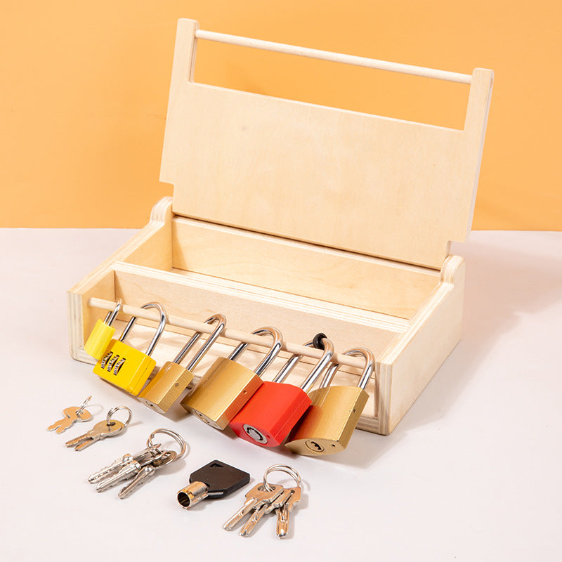 Jeu Montessori des Serrures – Motricité & Logique