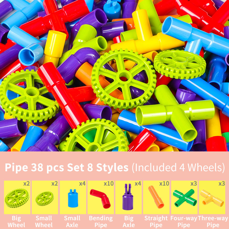 Kit de Construction STEM – Tuyaux & Connexions