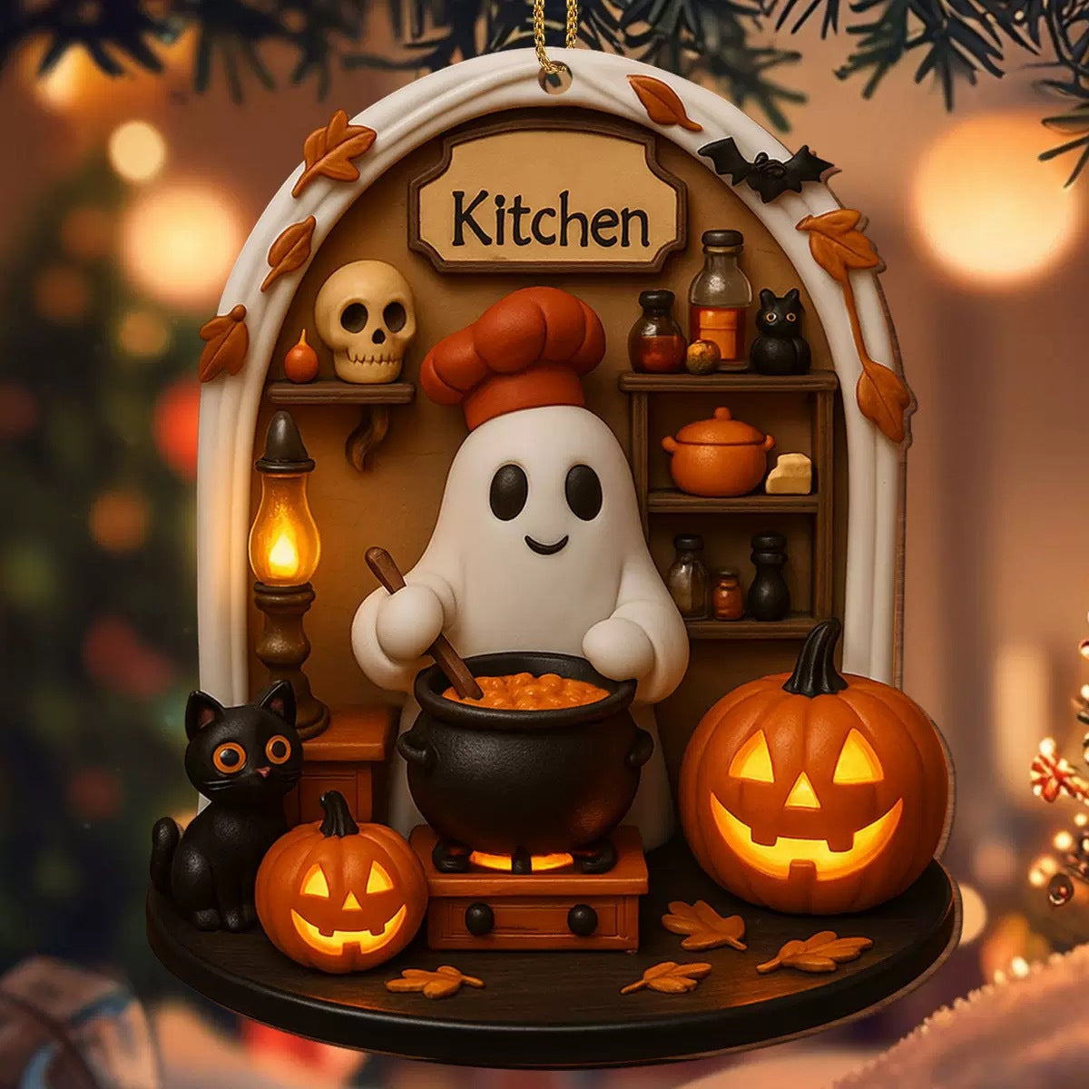 Mini Décoration Halloween – Coin Lecture Hanté 🎃