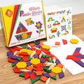 Tangram en Bois – Jeu de Logique & Créativité