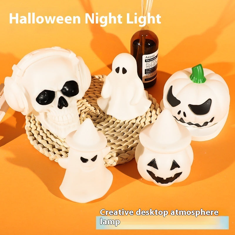 Mini Ghost & Pumpkin LED Lamps — product image 2