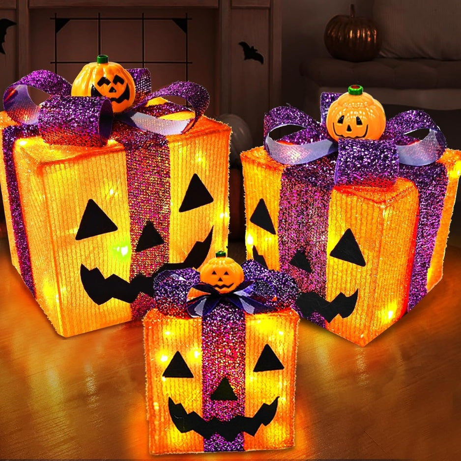Jack-o'-Lantern LED Trio — product image 1