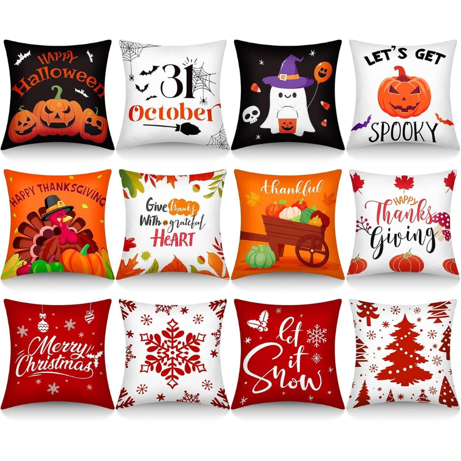 Halloween Pillow Cover Set — 12 Pieces — product image 1